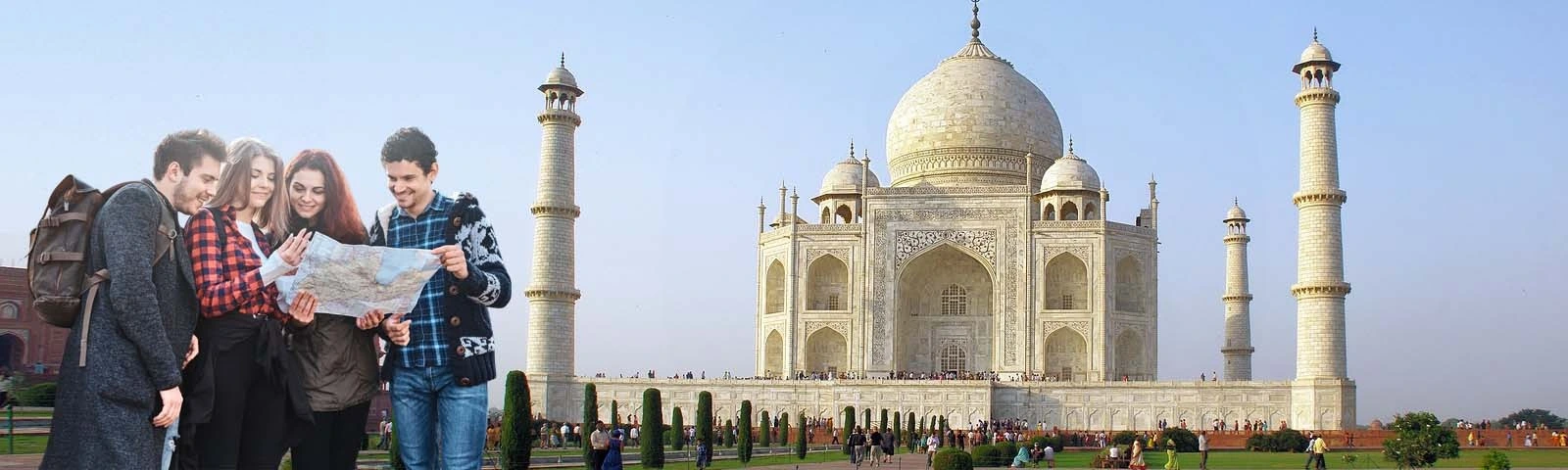 Guided Tour Packages India Desktop Banner