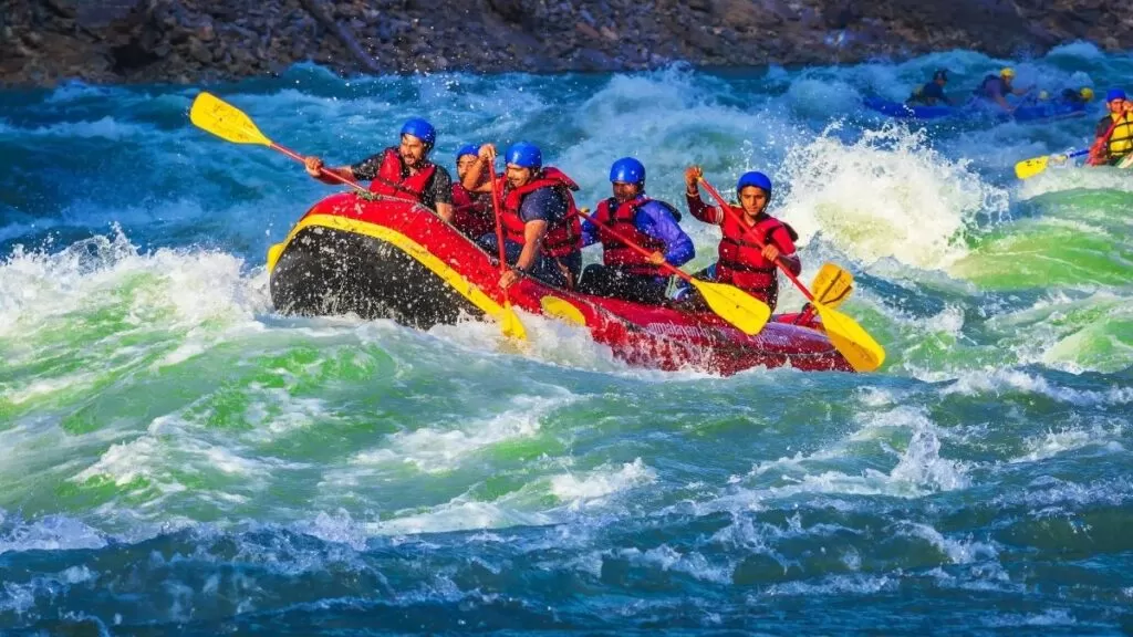 RIver Rafting in Lidder River Kashmir