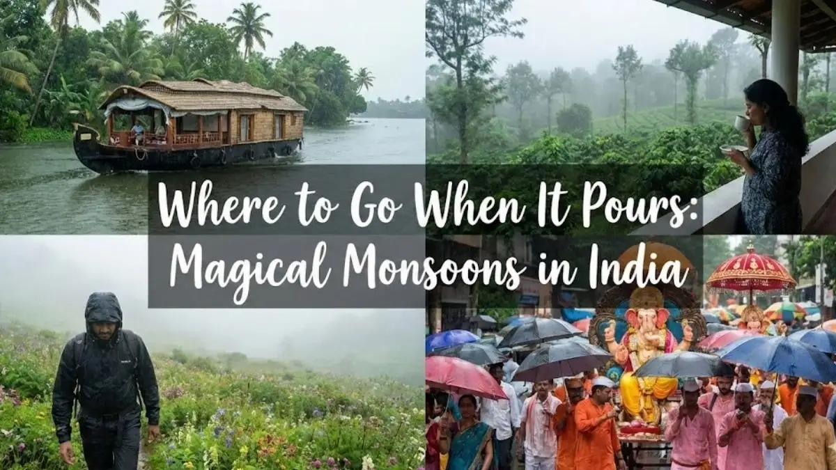 Is monsoon are the Best Time to visit India 