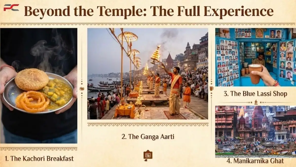 Beyond the Kashi Vishwanath Temple Beyond the Kashi Vishwanath Temple