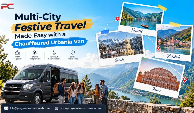 Multi-City Festive Travel Made Easy with a Chauffeured Urbania Van