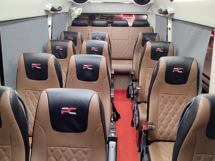 14 Seater Tempo Traveller on Rent