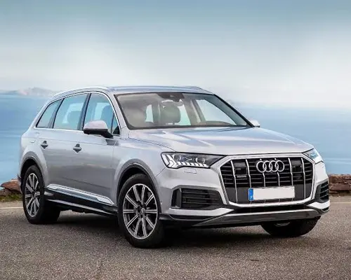 Audi Q7 luxury SUV on rent with driver in India