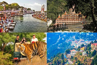 Mussoorie Rishikesh Haridwar with Jim Corbett Image